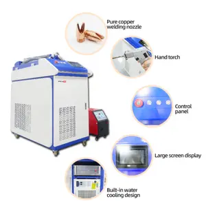 Molde de Solda A Laser de alta Precisão Handheld Eletromecânica Chaleira Utensílios de Cozinha Máquina de Solda A Laser