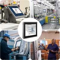 Ordinateur portable étanche, PC industriel, panneau HMI industriel, écran tactile tout-en-un de 12,1 pouces, IP65, ordinateur de bureau industriel, panneau PC