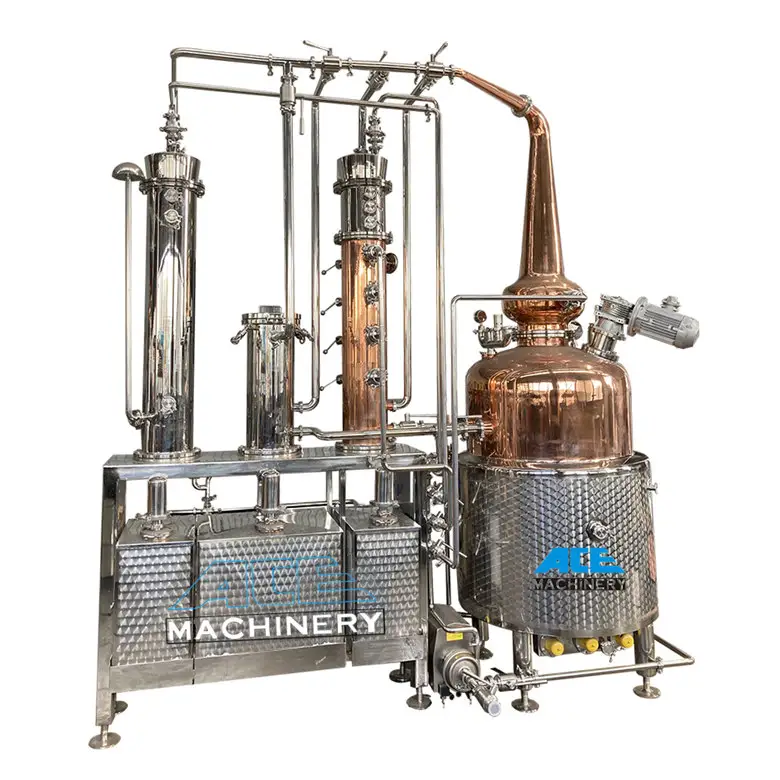 ACE Unit Alcohol Reflux Distiller Distillation Column Price