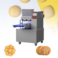 Machine à fabriquer des biscuits automatique commerciale à commande par écran tactile intelligent PLC, en acier inoxydable 304, nouvelle, multifonctionnelle