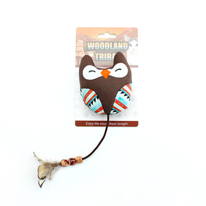 Kinghon KH-31634 Funny Cute <b>Cat</b> Chew Toy Wholesale Stuffed Animals Canvas <b>Plush</b> Interactive Tooth Cleaning Catnip Toy - Product Image 4