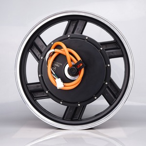 Moteur de moyeu BLDC haute puissance 4000W sur mesure d'usine pour moto, compatible jantes nues 17 pouces-3.5 - Product Image 6
