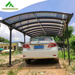 Eisen verstellbares Dach Outdoor Car Port Polycarbonat Rahmen Metall Carport zum Verkauf craig slist