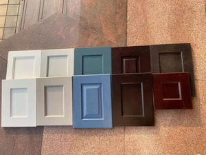 Armarios de madera maciza para proyectos de construcción, gabinete de cocina de Material de madera maciza, color blanco transparente, de la fábrica vietnamita - Product Image 5