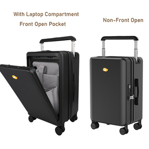 กระเป๋าเดินทางแบบแข็ง MGB พร้อมช่องใ<span class=keywords><strong>ส</strong></span>่แล็ปท็อป <span class=keywords><strong>ล้อ</strong></span>หมุนได้ พร้อมกุญแจ TSA น้ำหนักเบา ขนาด 20 นิ้ว เปิดด้าน<span class=keywords><strong>หน้า</strong></span> - Product Image 1