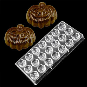 <span class=keywords><strong>Molde</strong></span> de plástico duro HY, muñeco de nieve, forma de corazón de Halloween, <span class=keywords><strong>molde</strong></span> de <span class=keywords><strong>policarbonato</strong></span> para Chocolate - Product Image 3