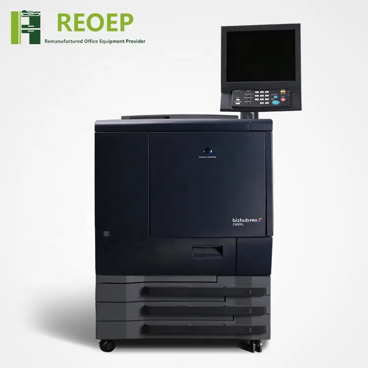 เครื่องพิมพ์ดิจิตอลระดับมืออาชีพกระดาษ A4เครื่องถ่ายเอกสารใช้เครื่องพิมพ์สำหรับเครื่องถ่ายเอกสาร Konica Minolta C6000 C7000