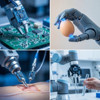 Placa de Acondicionamiento de Señales de Sensor de Fuerza/Torsión Multicanal de 6 Ejes para Robot ENIG, Personalizada, con Sensor de Tensión de Alta Sensibilidad