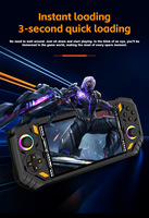 Konsol Game Genggam Retro Mini RG56Pro Baru Layar IPS 5,5 inci Penyimpanan 128GB Baterai 6000mAh Resolusi 720x1280 Permainan