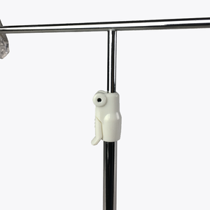 طاولة معدنية قاعدة صغيرة من النوع T ضبط حامل عرض من الفولاذ المقاوم للصدأ لحامل ترويج الملصقات - Product Image 5