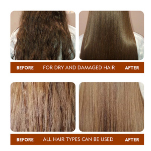 Karseell 500ml masque de traitement capillaire à la kératine bio huile d'argan collagène crème capillaire pour réparer et nourrir - Product Image 6