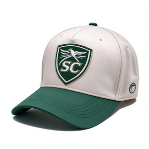Casquette de baseball structurée bicolore en toile 100 % coton à 6 panneaux, broderie 3D, options de logo personnalisé, casquette de sport unisexe, vente en gros - Product Image 2