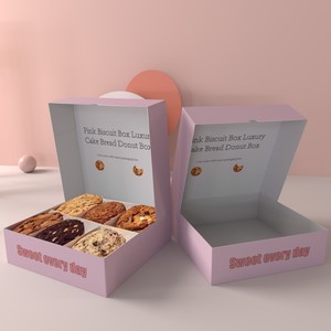 بيع بالجملة الأكثر مبيعًا وردي-خبز الكعك والدونات والمعجنات والسوشي والوجبات الخفيفة والخبز مع علبة تغليف مضمن - Product Image 3