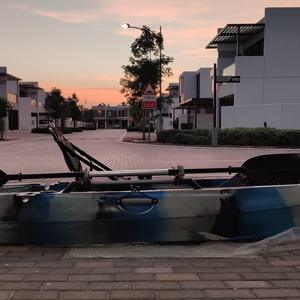 <span class=keywords><strong>Kayak</strong></span> à pédales spécial Galaxy UBP-K9, monoplace, bateau de pêche professionnel sur l'eau - Product Image 6