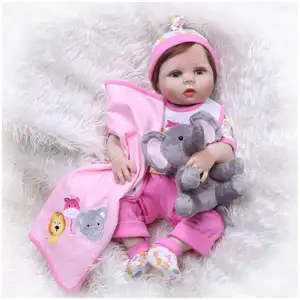 Reborn Doll African Full Nesting Weiche Reborn Doll Kit Günstige Prinzessin Großhandel Bebes Russische Lol Vinyl Neugeborene Alive Little Doll