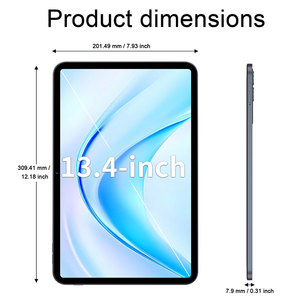 Tablette Android 13,4 pouces neuve T620, processeur octa-core, 24 Go de RAM, 256 Go de ROM et écran FHD 1920*1200, Android 16, tablette PC - Product Image 2
