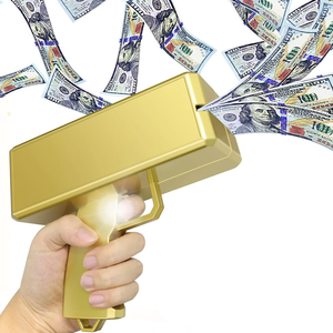 Leere Super Money <span class=keywords><strong>Guns</strong></span> Papiers pray Machen Sie Bargeld Regen Spielzeug Handheld Gun Bill Dispenser Geld Shooter Gun Toys - Product Image 1