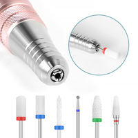 Manucure Nail Art Professionnel Électrique Outil Exfoliant Rechargeable 35000RPM Vitesse Stylo Nail Drill Machine