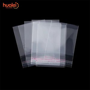 БОПП прозрачные пластиковые целлофановые пакеты для упаковки носков с логотипом на заказ - Product Image 1