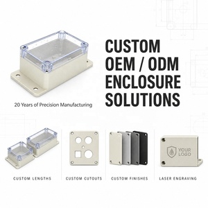 Boîtier de projet étanche compact, petite boîte de jonction en plastique, boîte électrique étanche IP65 pour extérieur - Product Image 4