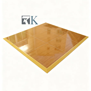 Piste de danse en bois pour intérieur/extérieur, pour mariages et fêtes, décorations d'événements - Product Image 1
