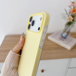 Bán buôn Matte TPU <span class=keywords><strong>Silicone</strong></span> 2 trong 1 Jelly trường hợp điện thoại đầy màu sắc cho Iphone 17 Pro không khí 16 15 14 13 12 kẹo màu trường hợp TPU PC - Product Image 3