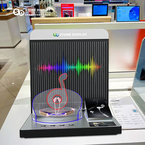 Présentoir audio de magasin de détail d'affaires pour l'affichage d'échantillon de casque d'écouteur de Bluetooth de magasins de chaîne de centre commercial d'exposition - Product Image 5