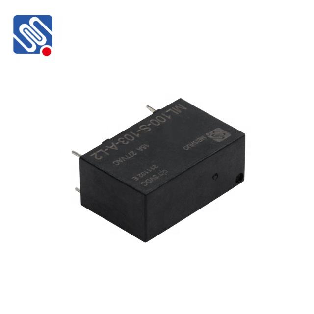 Meishuo ML100-S-103-A-L2 Miniature Relay 3V 16A/20A Double Coil 0.6W High Power Magnetic Latching Relay for Smart Lighting