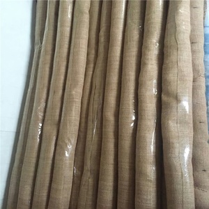 100% tissus <span class=keywords><strong>de</strong></span> <span class=keywords><strong>jute</strong></span>/<span class=keywords><strong>toile</strong></span> <span class=keywords><strong>de</strong></span> <span class=keywords><strong>jute</strong></span> écologiques naturels imperméables PE laminé style sergé pour couverture <span class=keywords><strong>de</strong></span> sac et utilisation <span class=keywords><strong>de</strong></span> rembourrage - Product Image 3