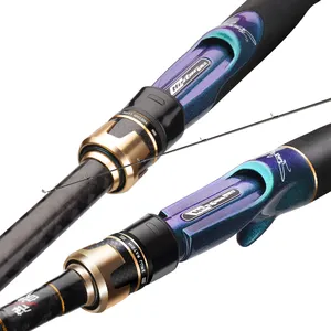 Histar Wholesale Waves ad alto tenore di carbonio guida lsic Long Casting Beach Spinning o Casting Rock And Bass Fishing Rod