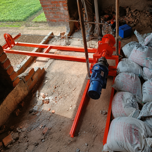 Elevador Eléctrico de Materiales de Construcción, Cabrestante con Motor de Engranajes, Sistema de Elevación de Cables de Alta Resistencia para Obras - Product Image 2