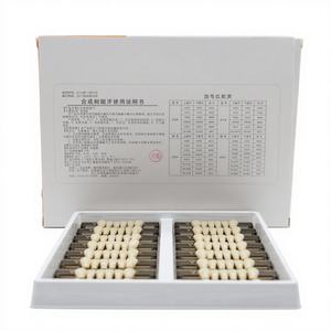 Résine acrylique <span class=keywords><strong>composite</strong></span> dentaire d'usine, dents antérieures inférieures, 6*1/16, résine polymère synthétique pour prothèses amovibles - Product Image 5