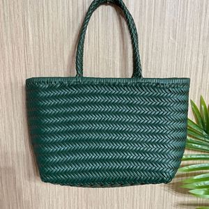 A-377 Dragon Diffusion tissé <span class=keywords><strong>sac</strong></span> en cuir véritable Style français panier ouvert <span class=keywords><strong>sac</strong></span> à main femmes Internet célébrité préféré Direct - Product Image 5