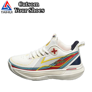 Custom Logo Sneaker <strong>2026</strong> Model 20958 Men's Lightweight Shock Absorption Rebound Wear-Resistant Breathable <strong>Basketball</strong> <strong>Shoes</strong> - Product Image 2