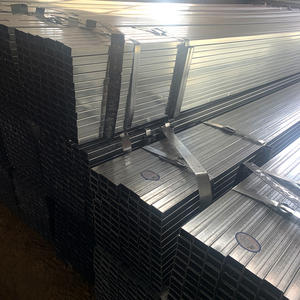 Горячая окунутая полая секция с цинковым покрытием ASTM <span class=keywords><strong>50x50</strong></span> S355 Q195 Q235 Q345 40x60 мм прямоугольная оцинкованная стальная квадратная труба - Product Image 5