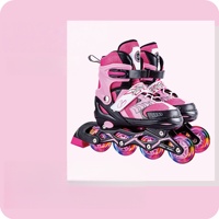 Vente en gros de patins à roulettes pour enfants de haute qualité, OEM ODM, taille personnalisée, ajustables, en stock, patins à roulettes de style libre