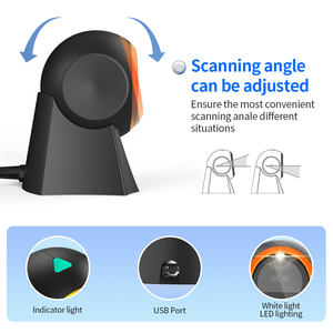 Lecteur de codes-barres Xincode filaire OEM avec capteur CMOS 2D, détection automatique de <span class=keywords><strong>code</strong></span> <span class=keywords><strong>QR</strong></span>, <span class=keywords><strong>scanner</strong></span> de codes-barres USB de bureau, <span class=keywords><strong>scanner</strong></span> de codes-barres d'usine pour POS - Product Image 6