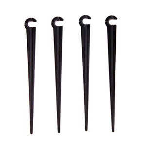 Conjunto de Acessórios para Irrigação por Gotejamento com Haste de Fixação de Plástico para Tubo Capilar 4/7, Suporte, Cabeça Gotejadora e Microaspersor Rotativo - Product Image 2