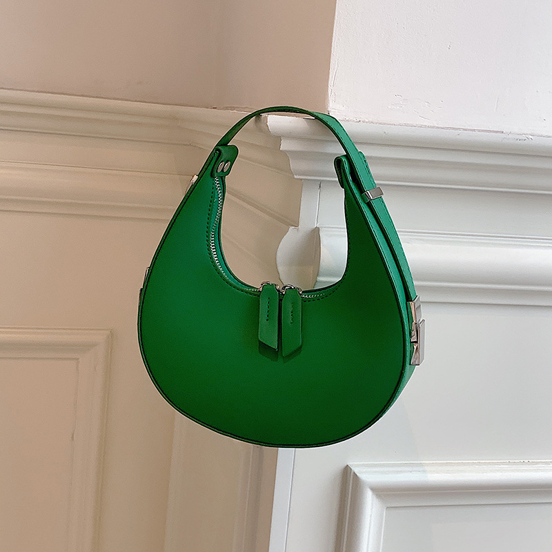 green dumpling bag