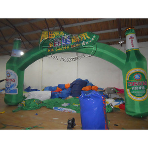 Arco Inflable Tsingtao de 12 Pies+ Verde, Resistente al Agua, Modelo para Publicidad Exterior - Product Image 5