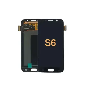 หน้าจอสัมผัส LCD โทรศัพท์มือถือ S8,สำหรับ Samsung Galaxy S2 S3 S4 S5 S6 S7 S8 S9 S10 Plus S6 S7 Edge Plus พร้อมกรอบ
