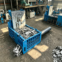 Presse à balles hydraulique horizontale personnalisable de 315 tonnes pour le recyclage des déchets de fer, d'aluminium et de cuivre