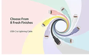 Cáp Dữ Liệu Usb Micro Usb Type C Sạc Nhanh Nhiều Màu Chất Liệu Tpe Mềm Cao Cấp Bán Chạy 2023 Cho Điện Thoại Di Động Cho Điện Thoại I