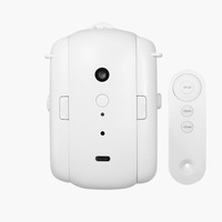 WiFi Smart Home Intelligent Rideau Électrique Robot Android Télécommande OLED Installation Libre de Piste pour Garages Tuya