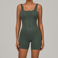 Combinaison de sport à séchage rapide avec bretelles réglables, tenue de fitness, dos élégant, leggings de yoga – Vente en gros
