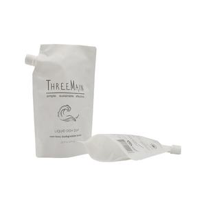 Sac zip-lock réutilisable personnalisé pour boisson de jus pochette à bec d'emballage en plastique debout pour aliments liquides pour compote de fruits et lait - Product Image 2