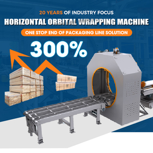 Highquality quỹ đạo Stretch wrapper máy bao bì đồ nội thất ngang máy bao bì để bọc cửa ra vào - Product Image 2