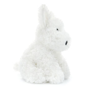 Peluche di Cane Bianco Cinese Simulato all'Ingrosso, Morbido Cucciolo Imbottito West Highland White <span class=keywords><strong>Terrier</strong></span> con Bambola Animale Coccolosa - Product Image 2
