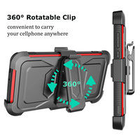 Étui de protection robuste Metro Shell Defender Armor Box pour Motorola Moto Z4/Z4 Play Z3/Z3 Play Z2 Play/Z2 Force