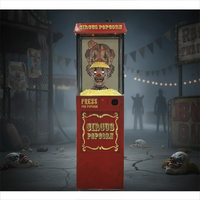 Machine à Popcorn Électrique Géante à Induction pour Halloween, Accessoire Clown Sauteur pour Maison Hantée